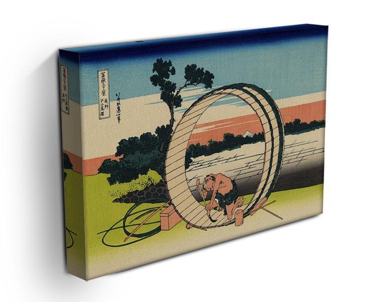 Owari province by Hokusai Canvas Print or Poster - Canvas Art Rocks - 3