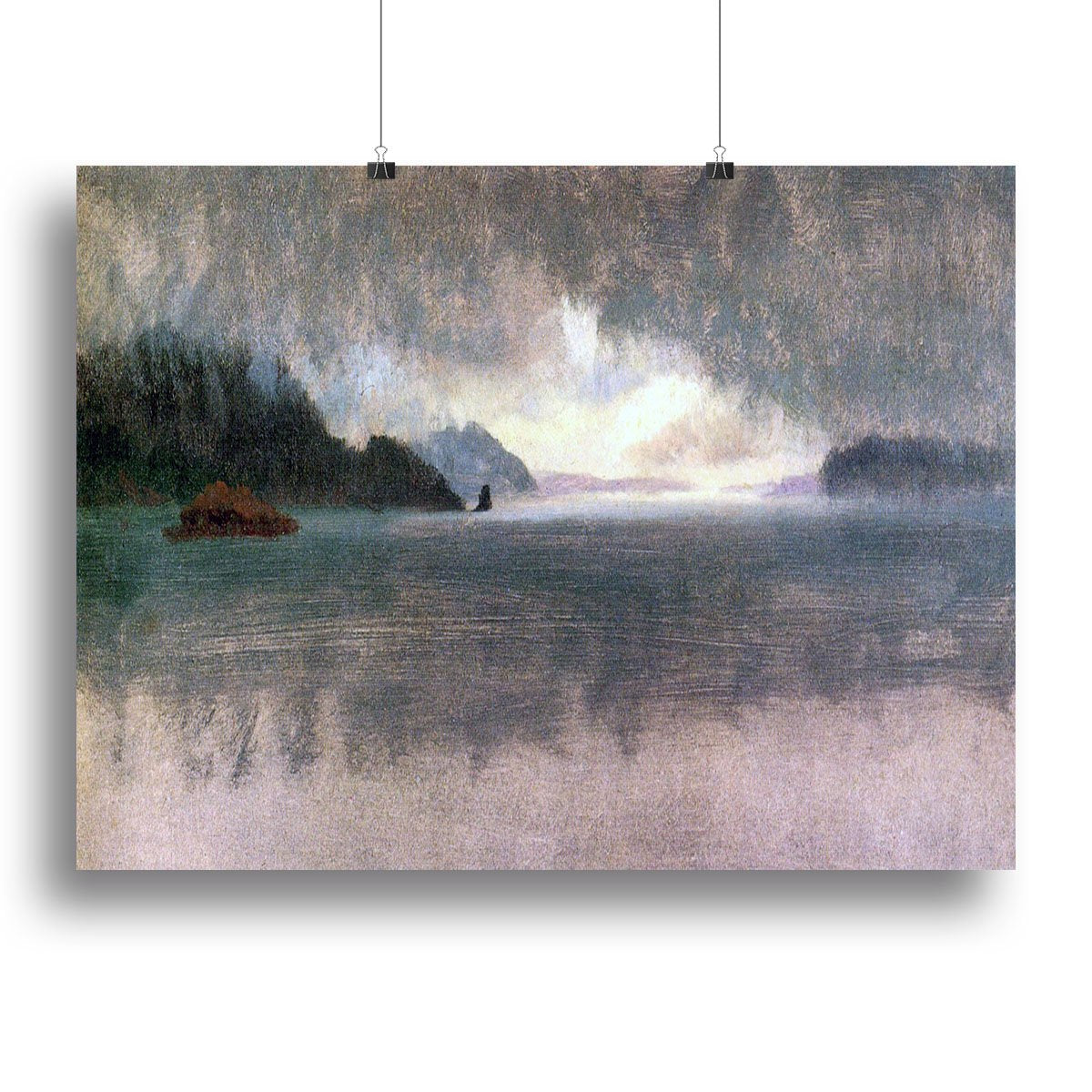 Pacific Northwest by Bierstadt Canvas Print or Poster