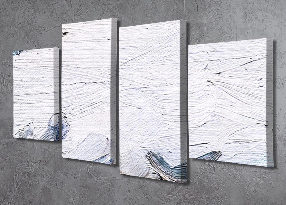 Painted canvas texture 4 Split Panel Canvas - Canvas Art Rocks - 2