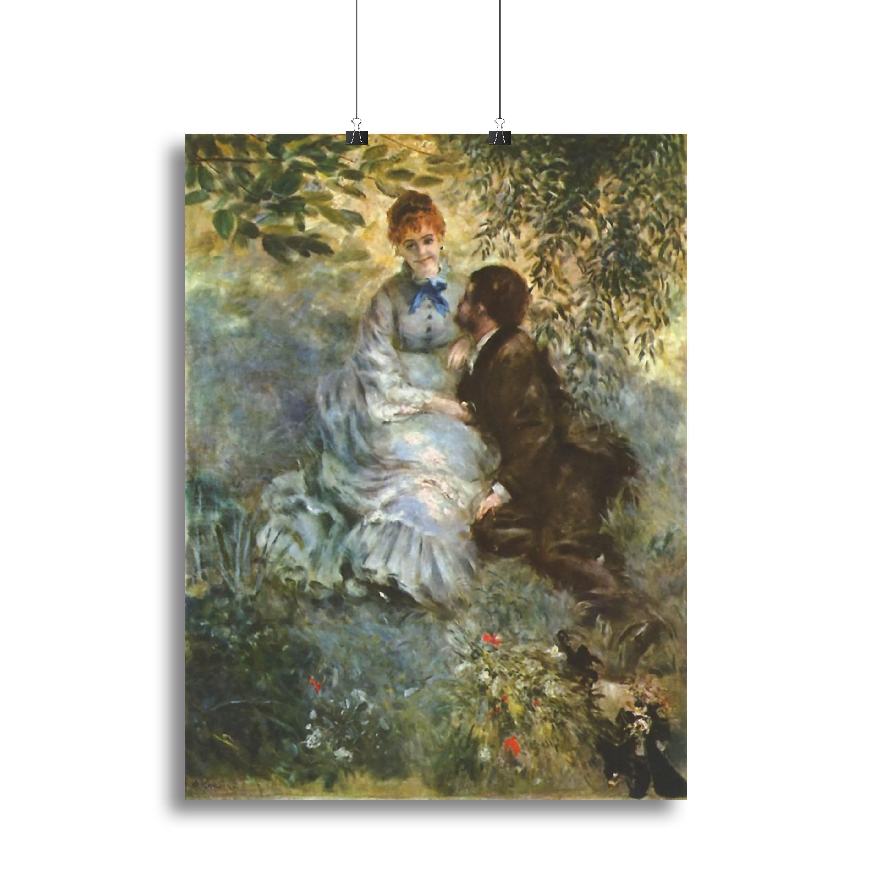 Pair of Lovers by Renoir Canvas Print or Poster