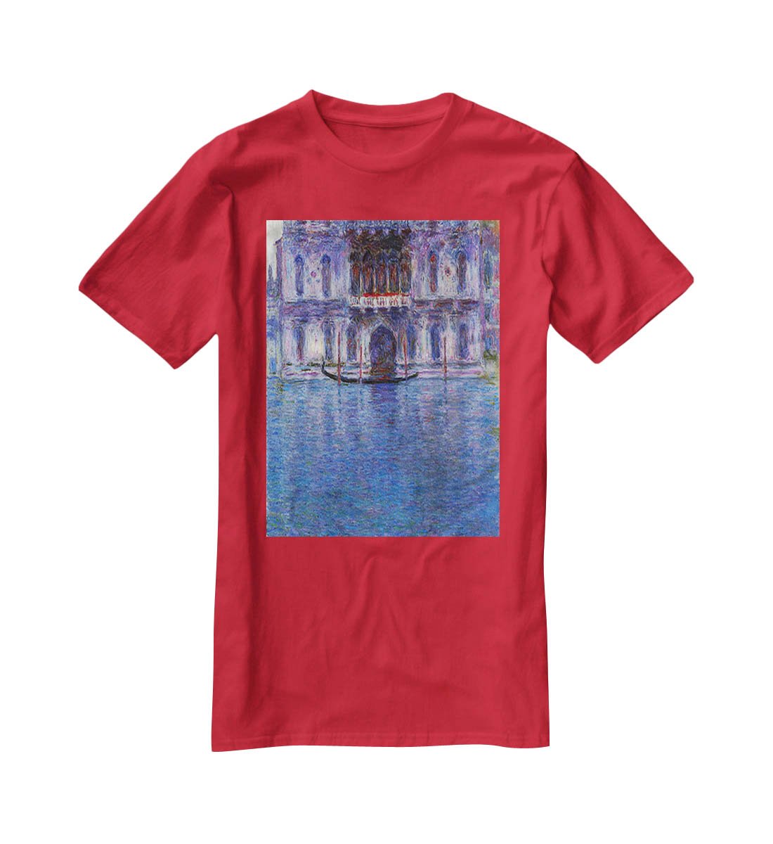 Palazzo 1 by Monet T-Shirt - Canvas Art Rocks - 4