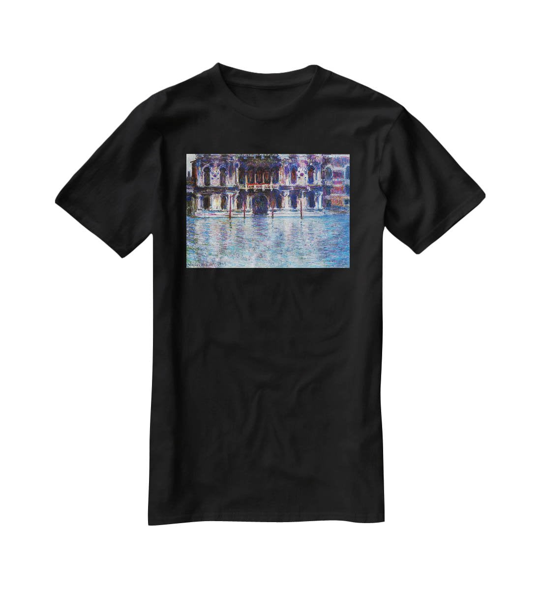 Palazzo 2 by Monet T-Shirt - Canvas Art Rocks - 1