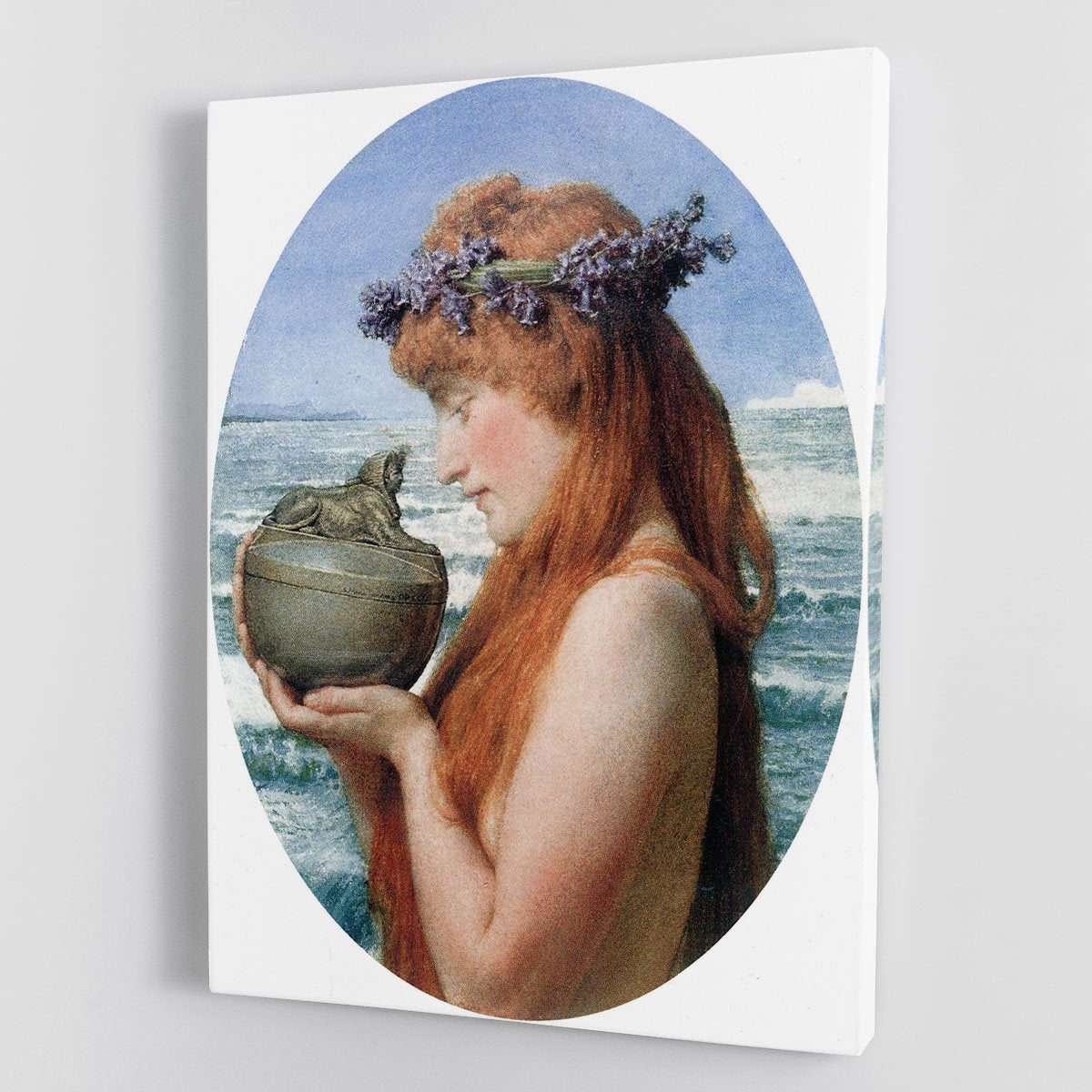 Pandora by Alma Tadema Canvas Print or Poster