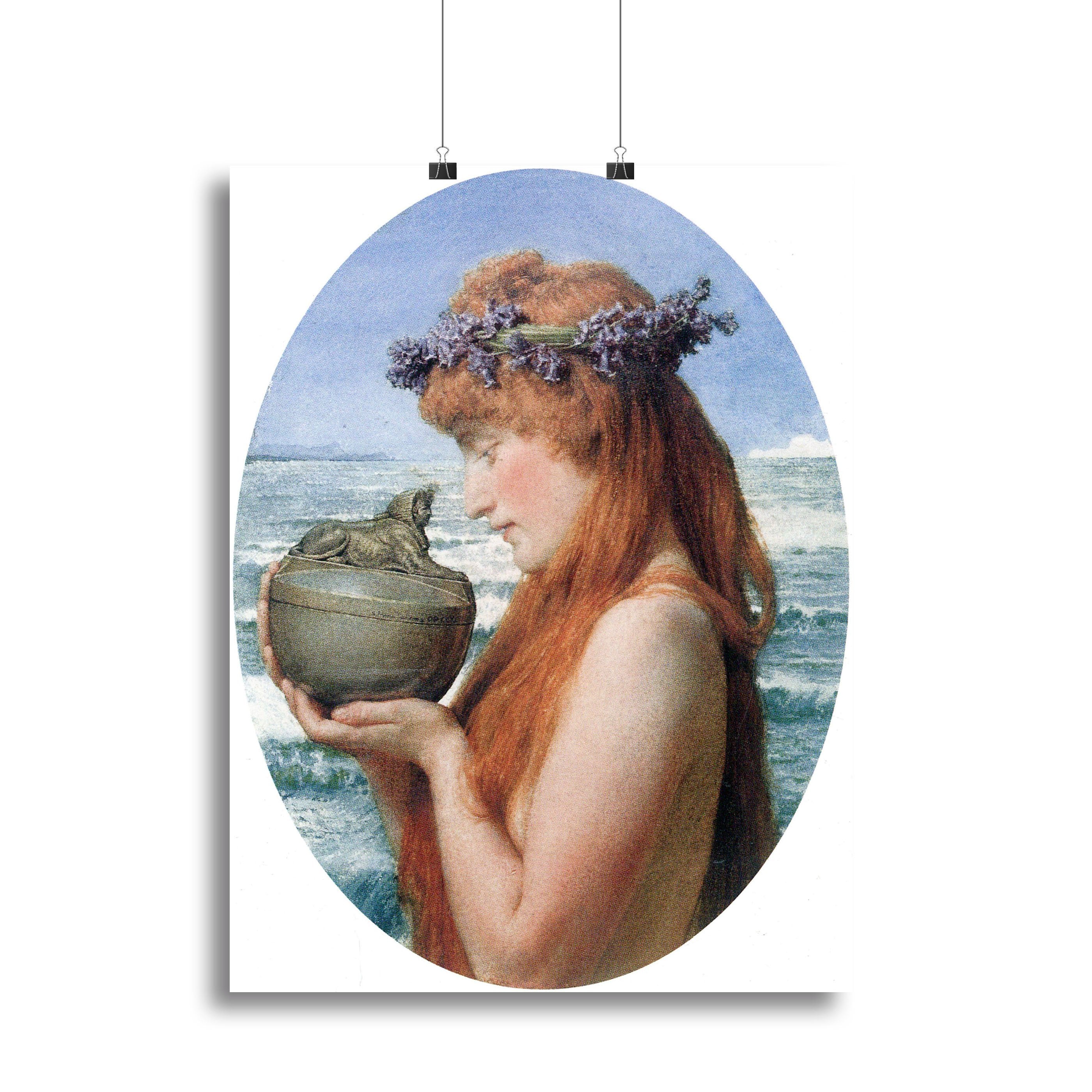 Pandora by Alma Tadema Canvas Print or Poster
