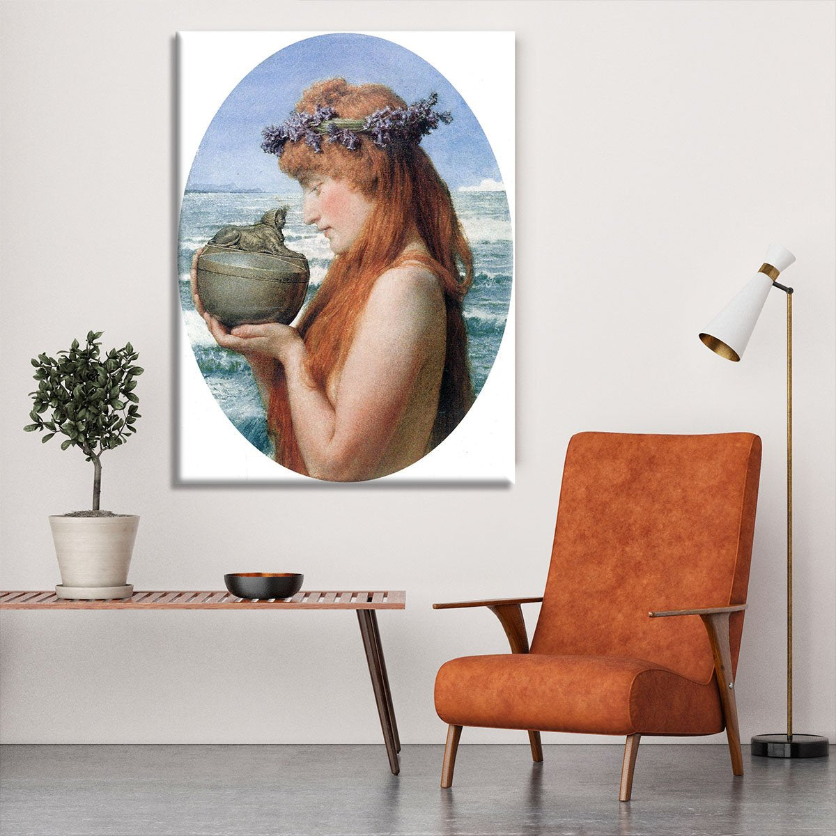 Pandora by Alma Tadema Canvas Print or Poster