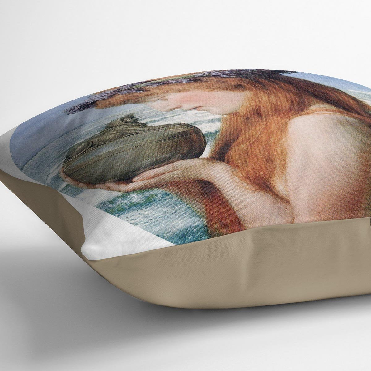 Pandora by Alma Tadema Cushion - Canvas Art Rocks - 2