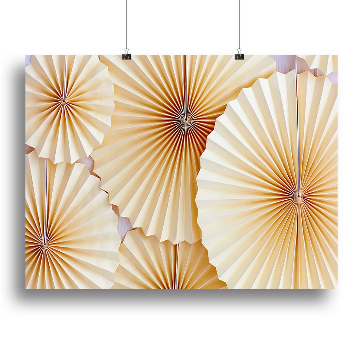 Paper Fans Canvas Print or Poster