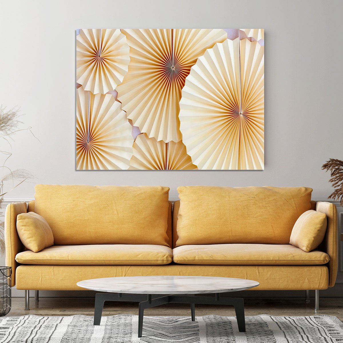 Paper Fans Canvas Print or Poster