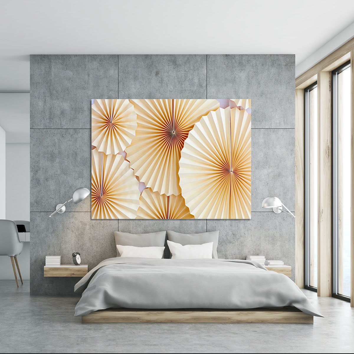 Paper Fans Canvas Print or Poster