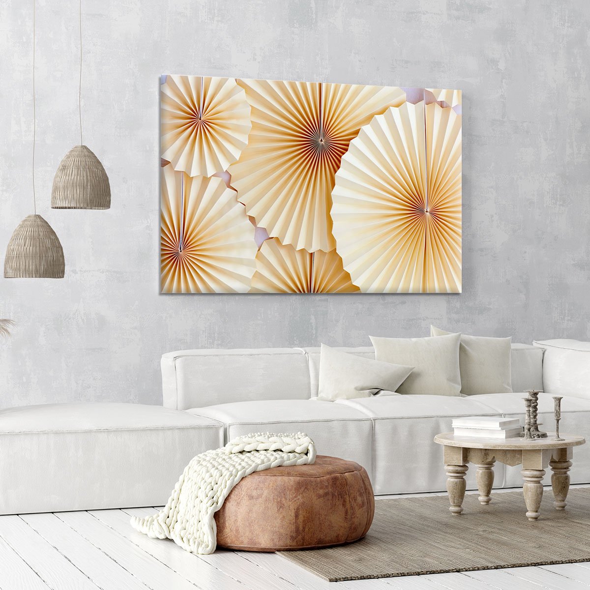 Paper Fans Canvas Print or Poster
