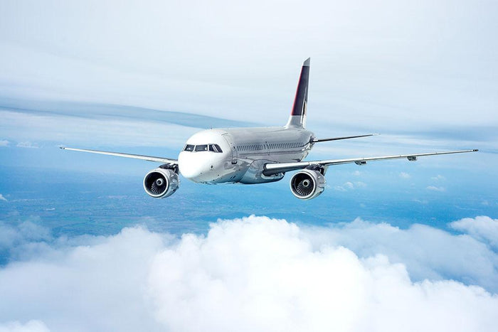 Passenger Airliner Wall Mural Wallpaper
