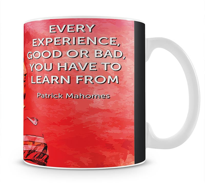 Patrick Mahomes Quote Mug - Canvas Art Rocks - 1