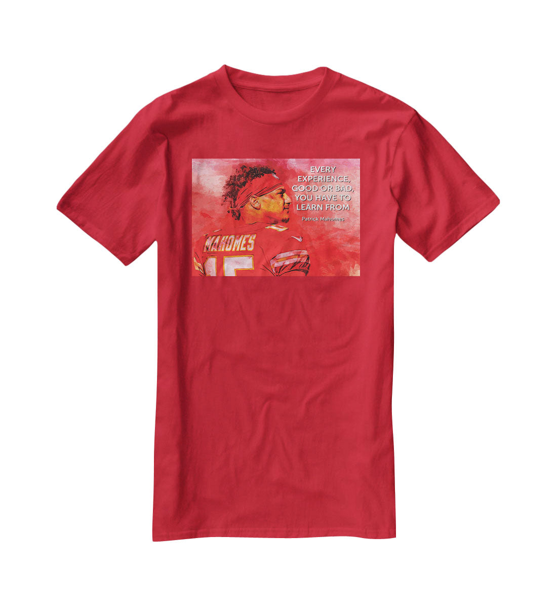 Patrick Mahomes Quote T-Shirt - Canvas Art Rocks - 4