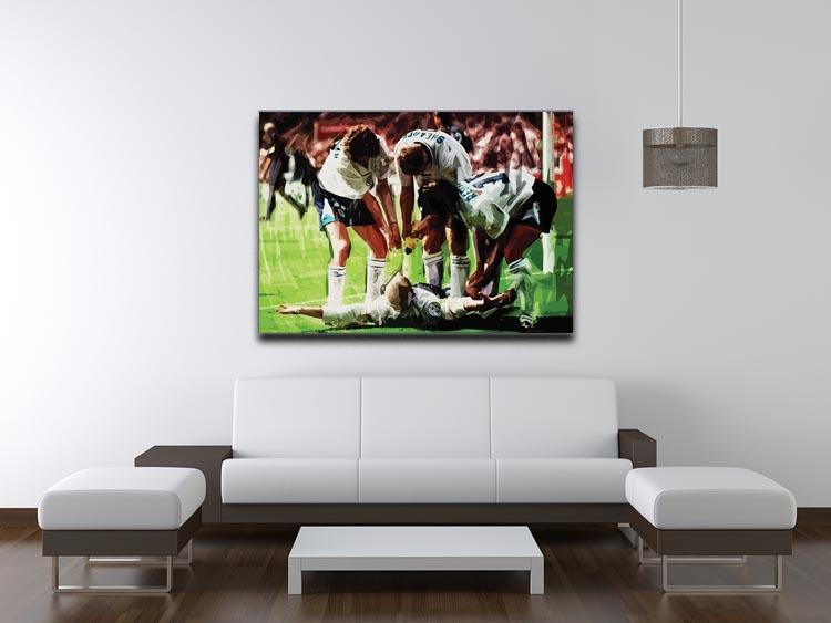 Paul Gascoigne euro 1996 Canvas Print or Poster - Canvas Art Rocks - 4