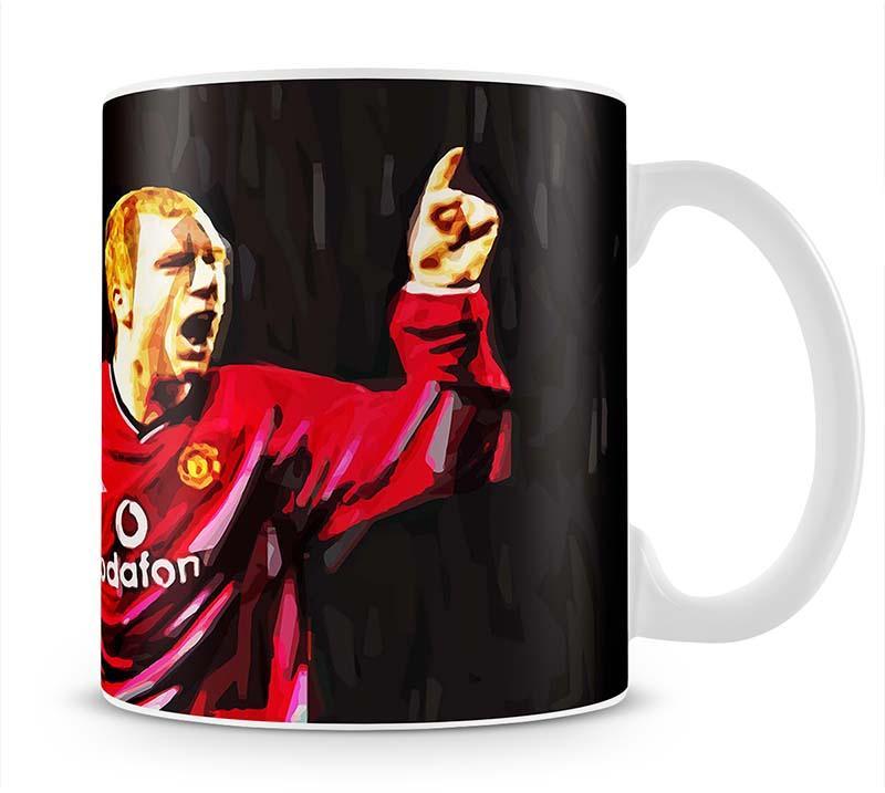 Paul Scholes Mug - Canvas Art Rocks - 1