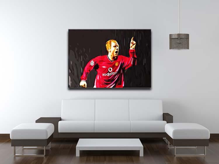 Paul Scholes Canvas Print or Poster