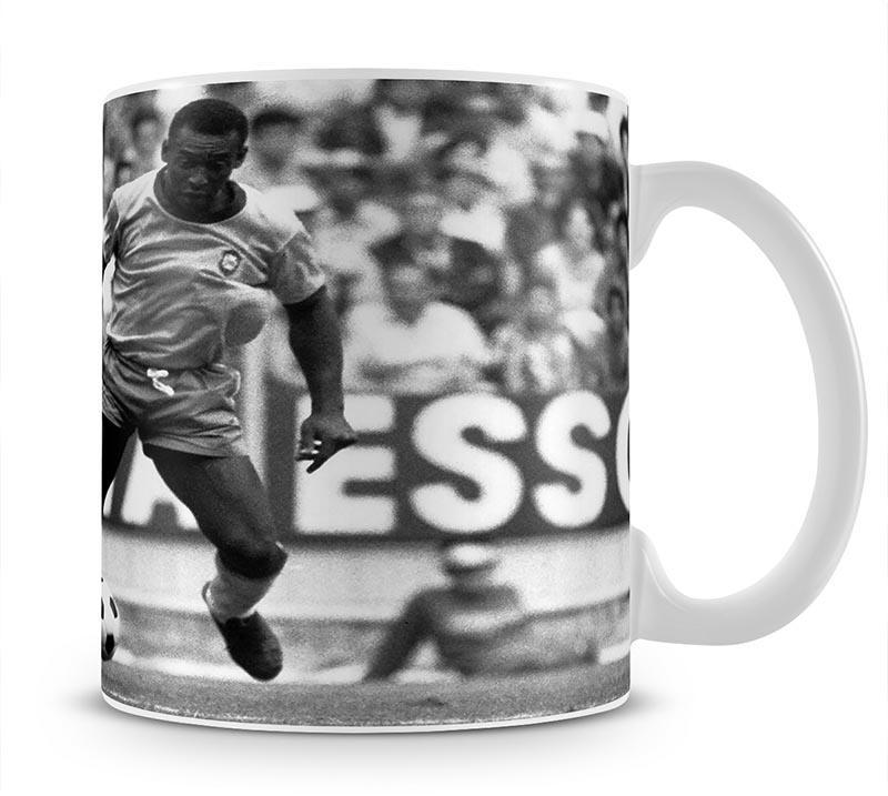 Pele Football Mug - Canvas Art Rocks - 1