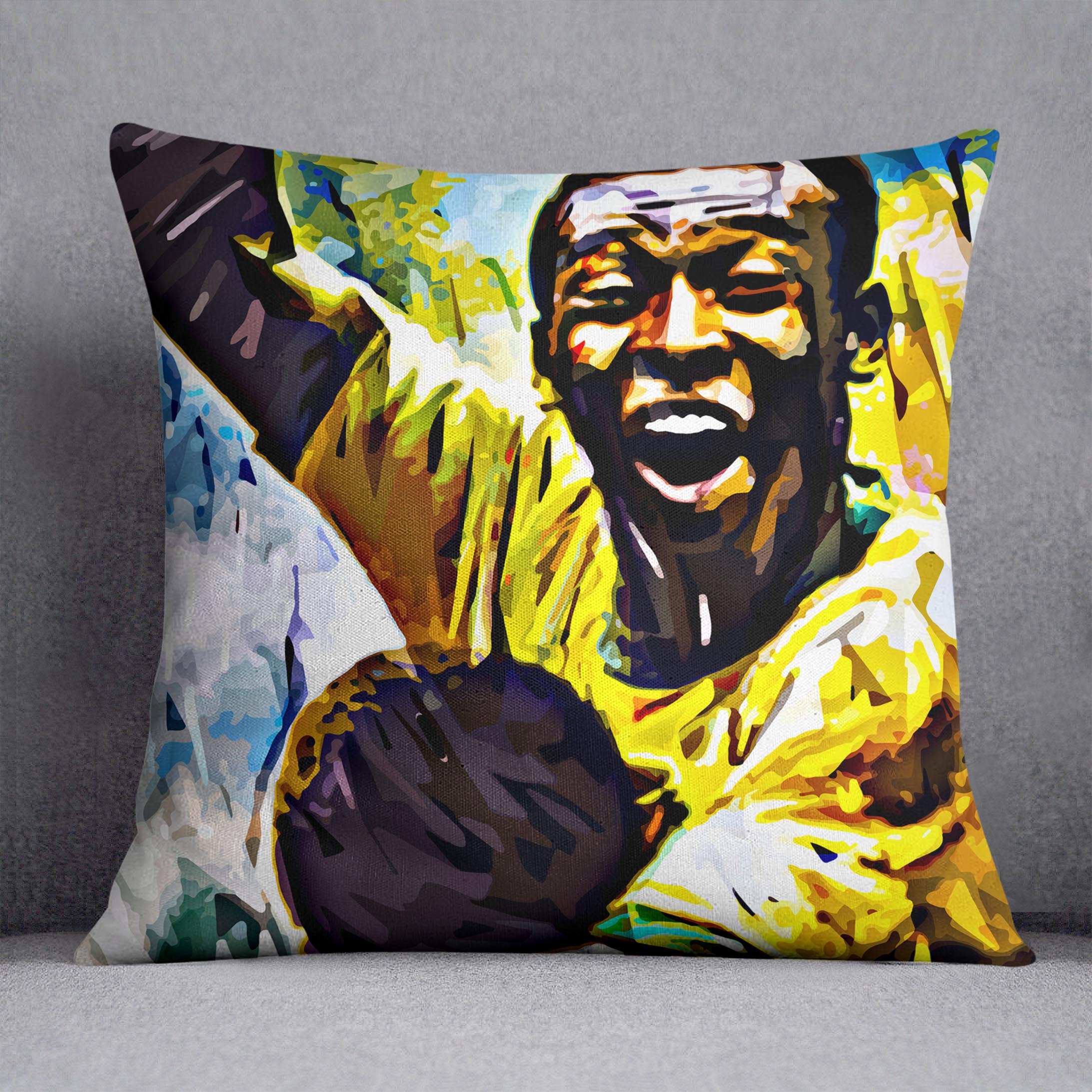 Pele Pop Art Cushion