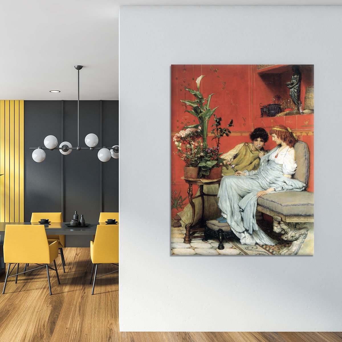 Penetralia by Alma Tadema Canvas Print or Poster