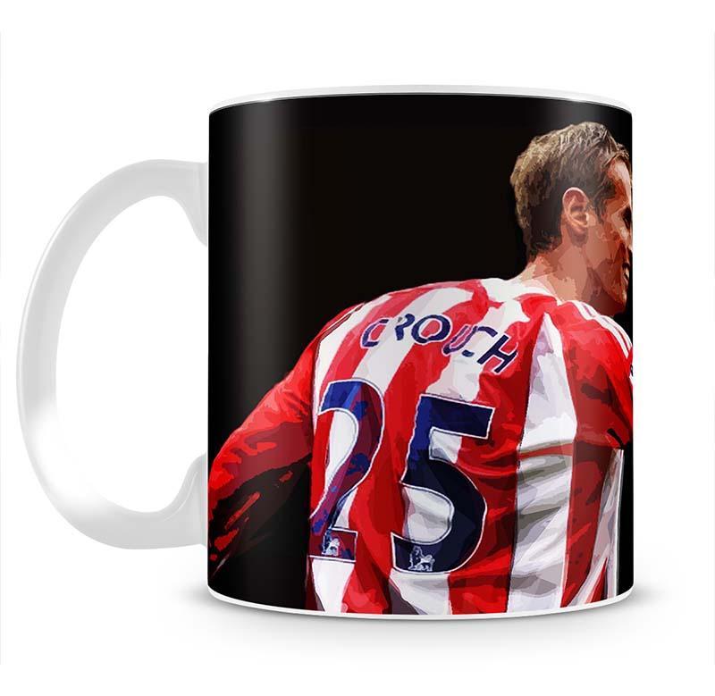 Peter Crouch Stoke City Mug - Canvas Art Rocks - 2