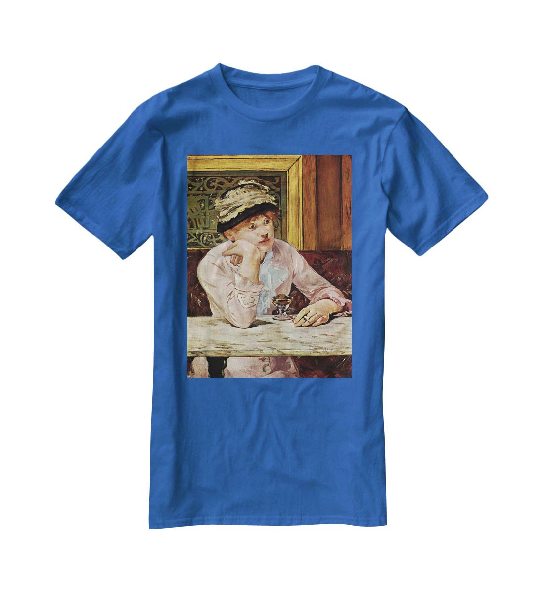 Pflaume by Manet T-Shirt - Canvas Art Rocks - 2