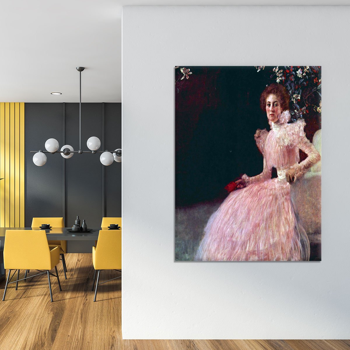 Picture of Sonja Knips by Klimt Canvas Print or Poster