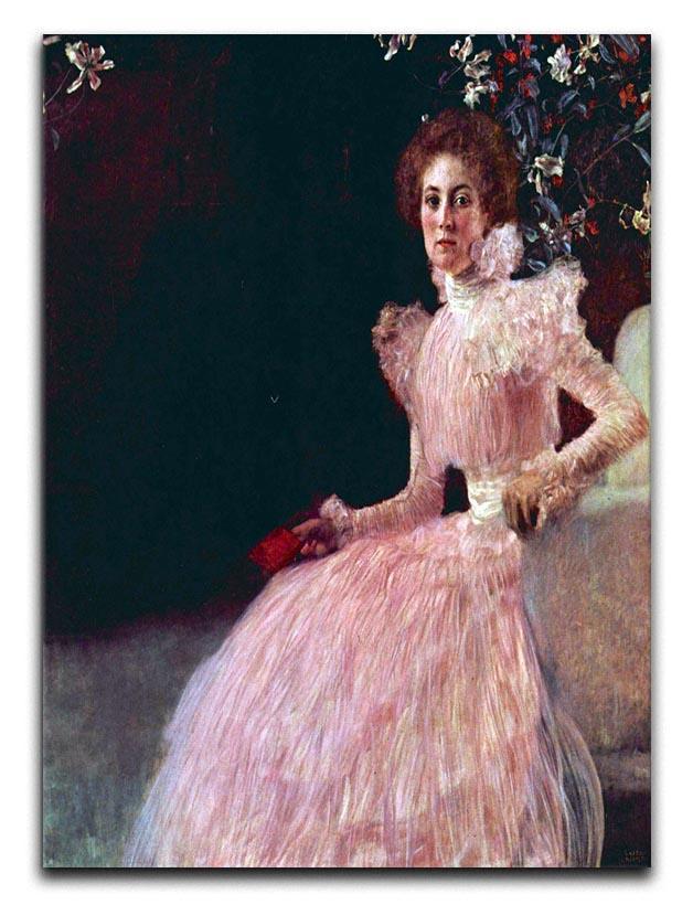 Picture of Sonja Knips by Klimt Canvas Print or Poster  - Canvas Art Rocks - 1