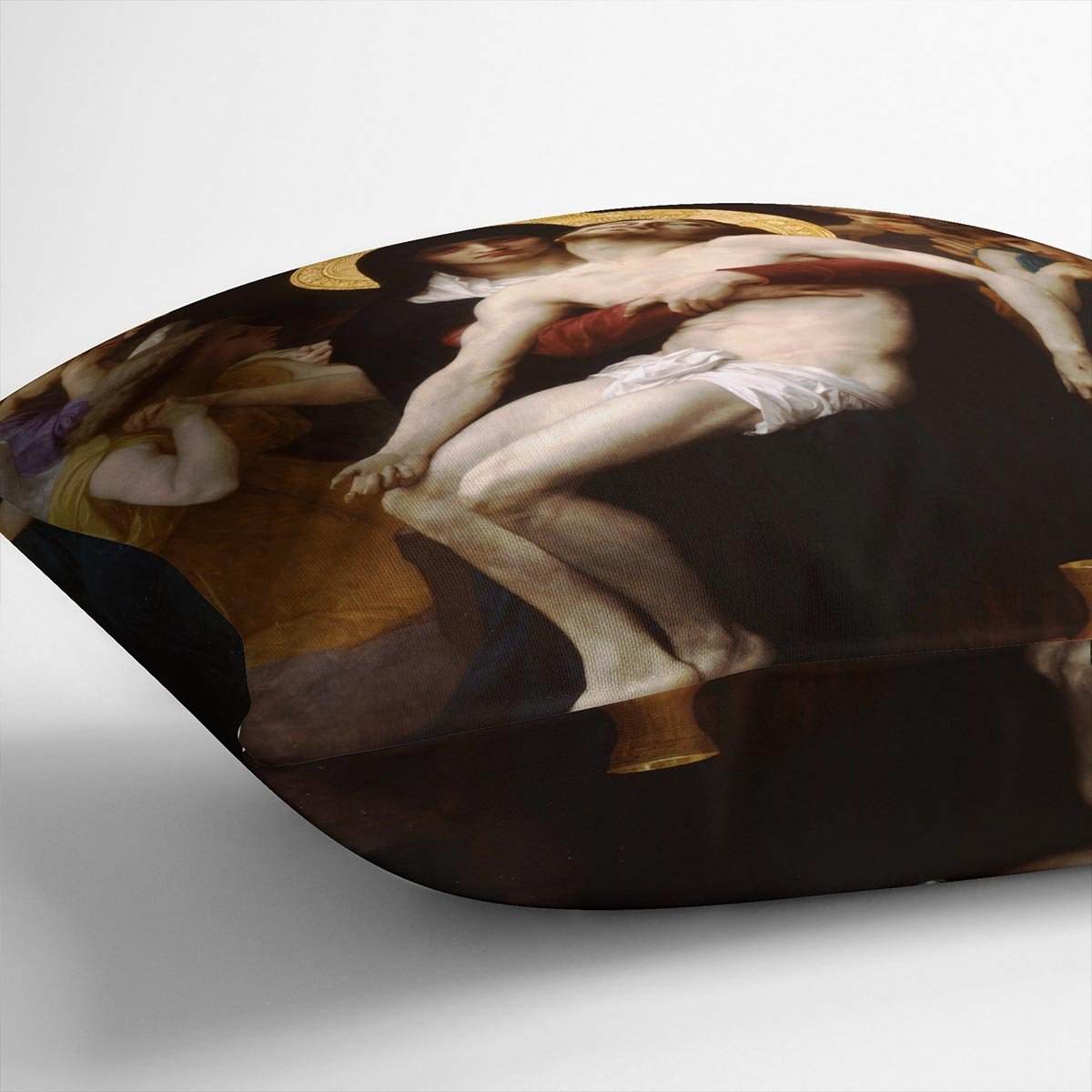 Pieta By Bouguereau Throw Pillow