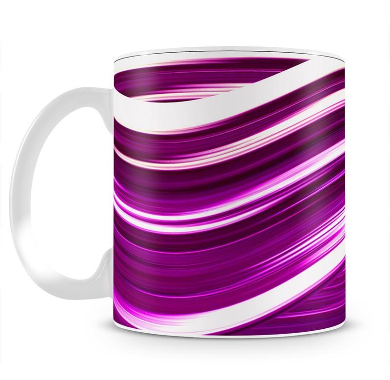 Pink Wave Mug - Canvas Art Rocks - 1