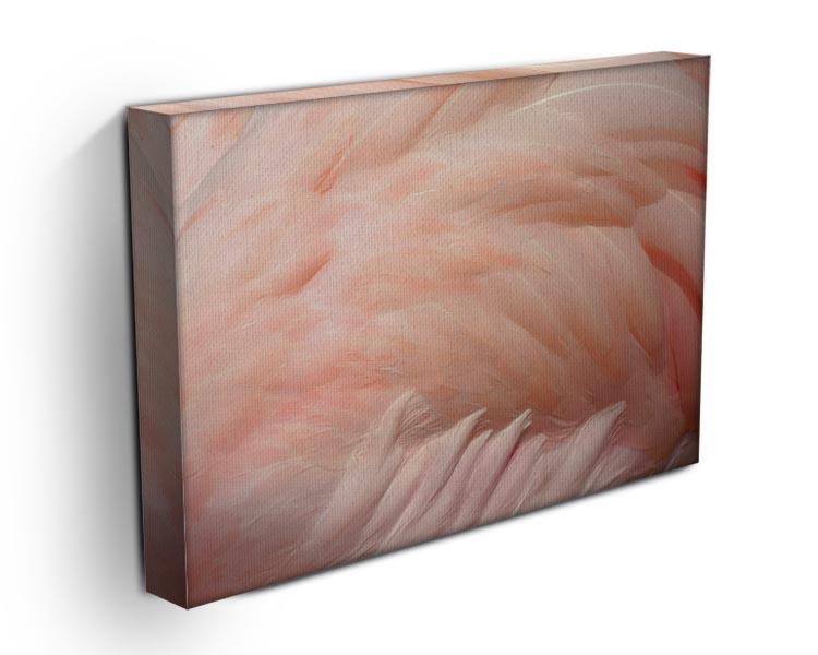 Pink flamingo feathers Canvas Print or Poster - Canvas Art Rocks - 3