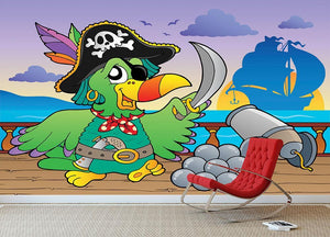 Pirate ship deck theme 5 Wall Mural Wallpaper - Canvas Art Rocks - 3