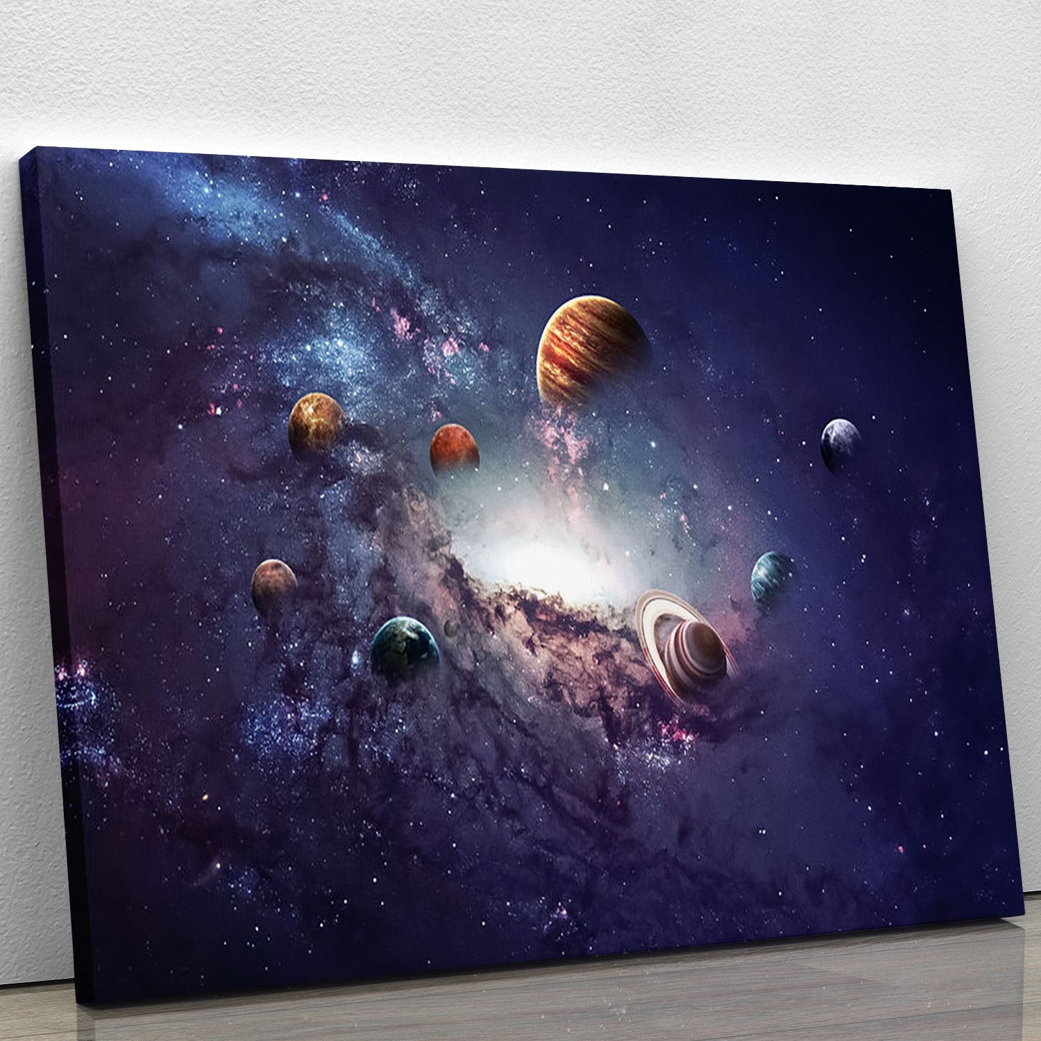 Planets in the solar system Canvas Print or Poster