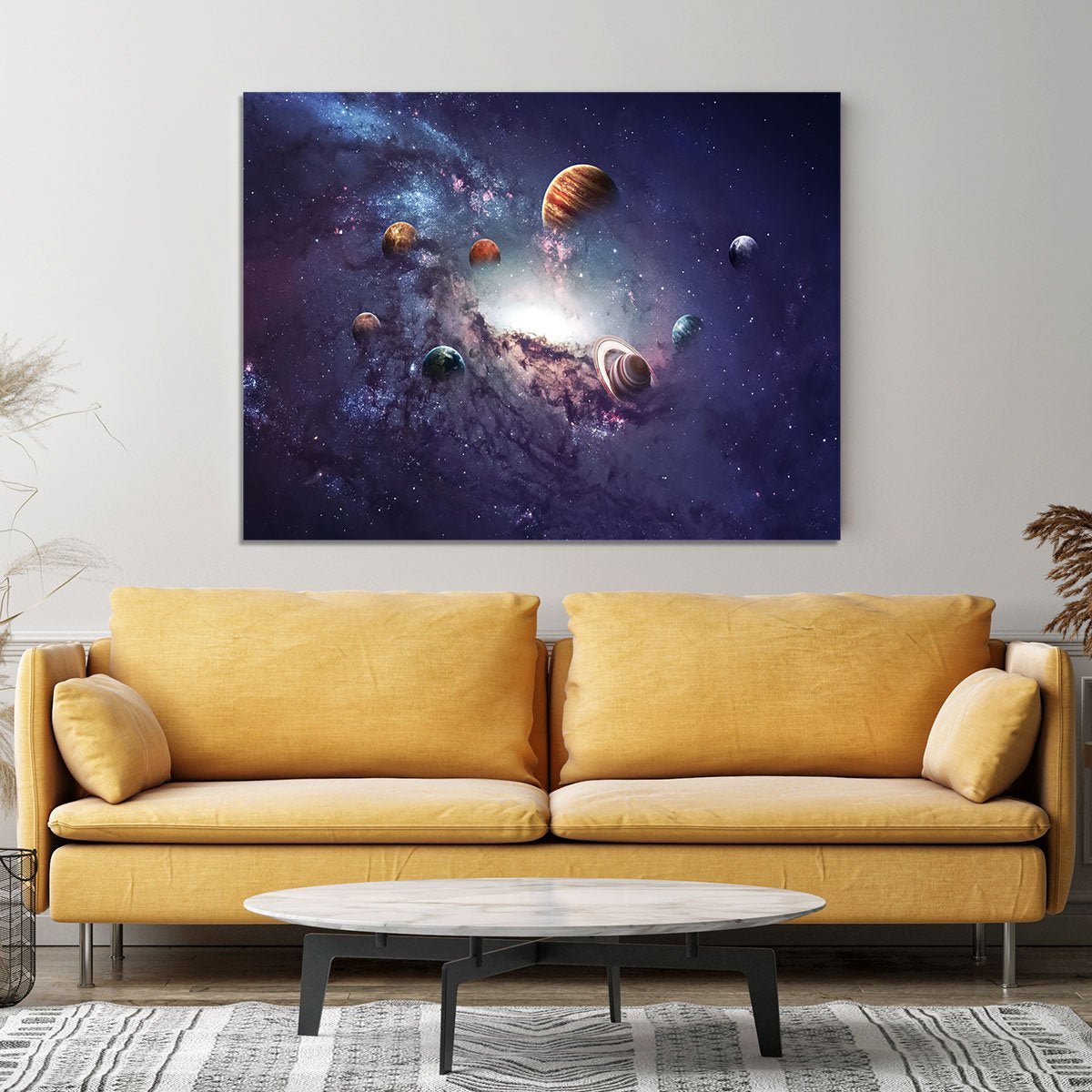 Planets in the solar system Canvas Print or Poster