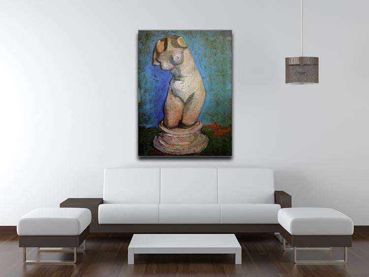 Plaster Statuette of a Female Torso 2 by Van Gogh Canvas Print & Poster - Canvas Art Rocks - 4
