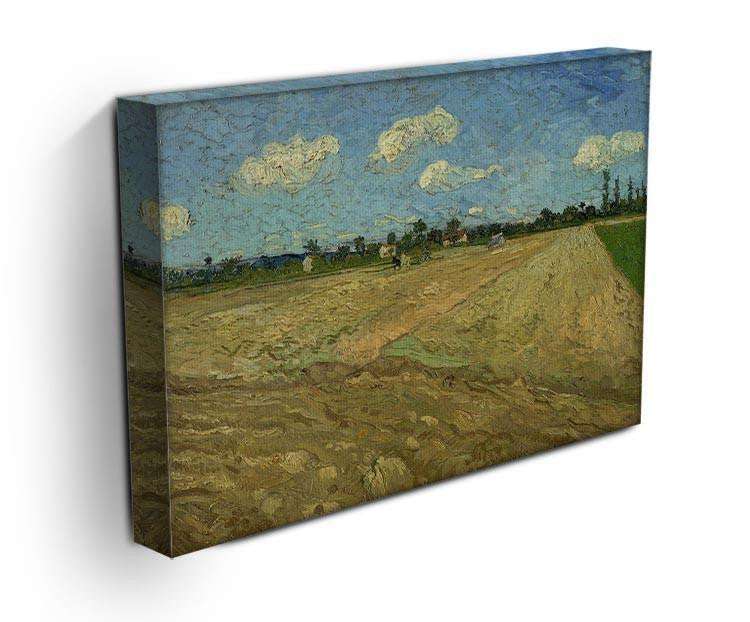 Ploughed fields by Van Gogh Canvas Print & Poster - Canvas Art Rocks - 3