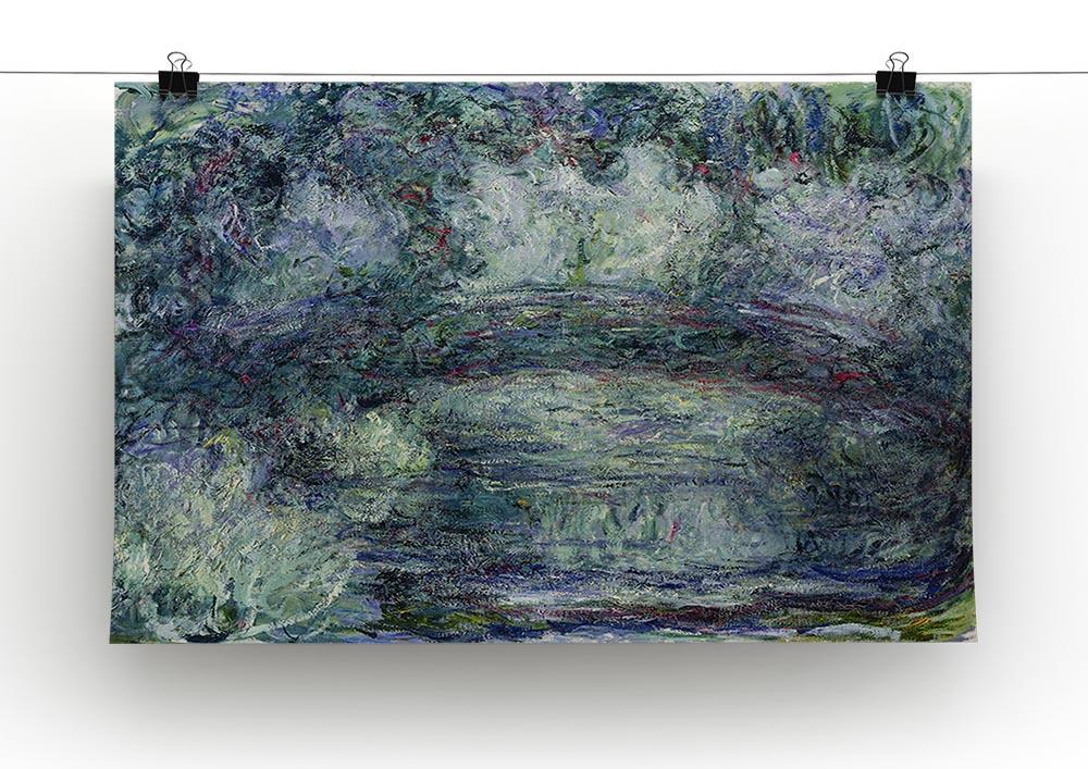 Pont Japonais Japanilainen silta by Monet Canvas Print & Poster - Canvas Art Rocks - 2