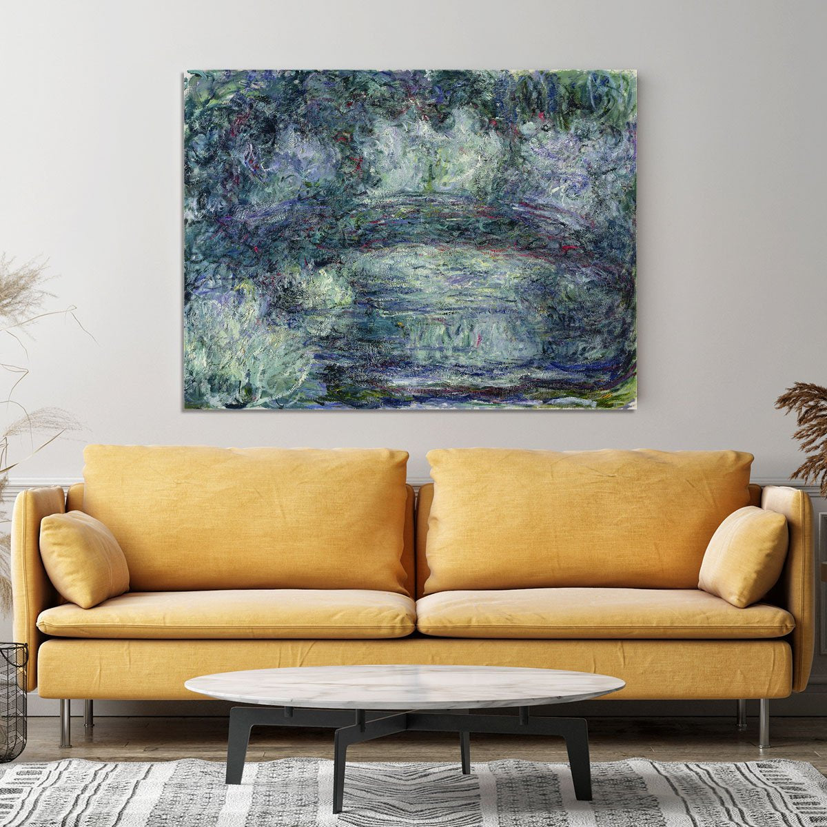 Pont Japonais Japanilainen silta by Monet Canvas Print or Poster