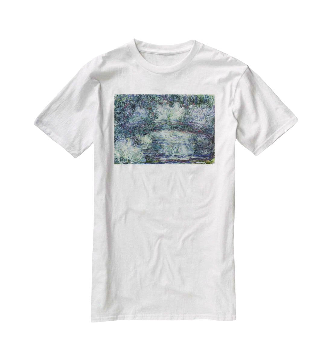 Pont Japonais Japanilainen silta by Monet T-Shirt - Canvas Art Rocks - 5