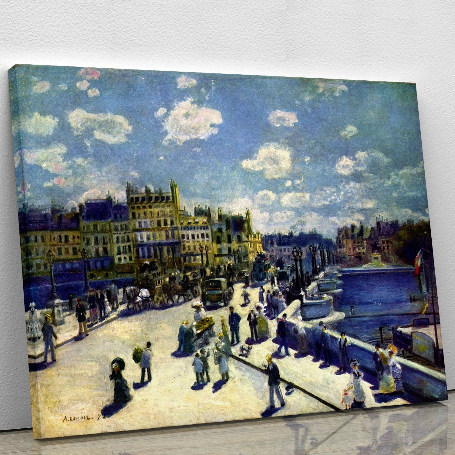 Pont Neuf by Renoir Canvas Print or Poster