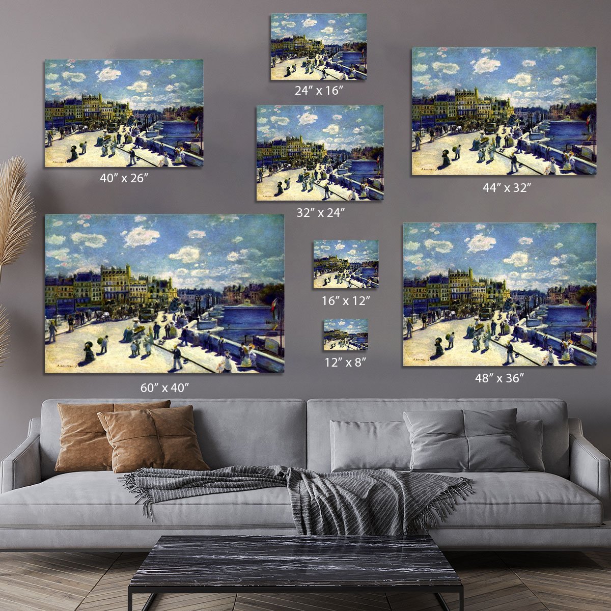 Pont Neuf by Renoir Canvas Print or Poster