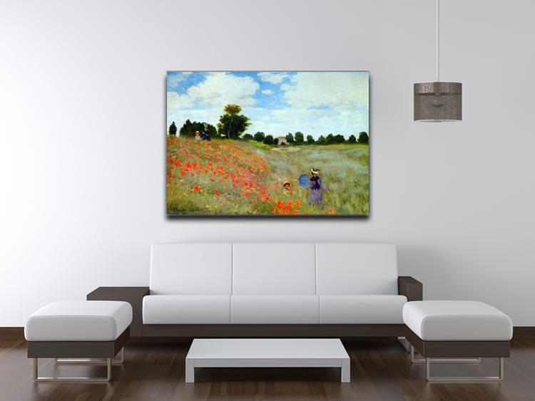 Poppies by Monet Canvas Print & Poster - Canvas Art Rocks - 4