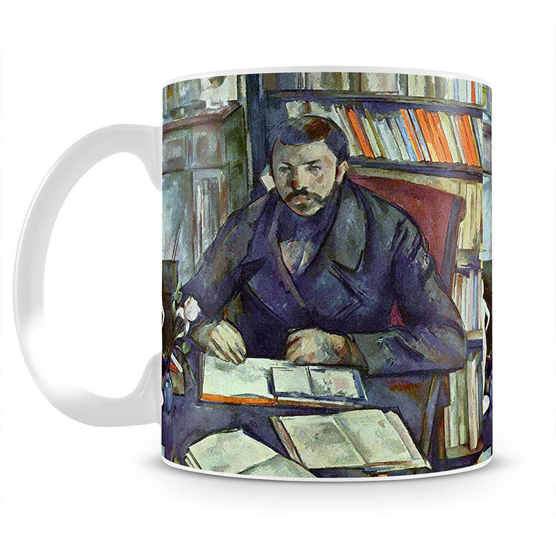 Portait of Gustave Geffroy by Cezanne Mug - Canvas Art Rocks - 1