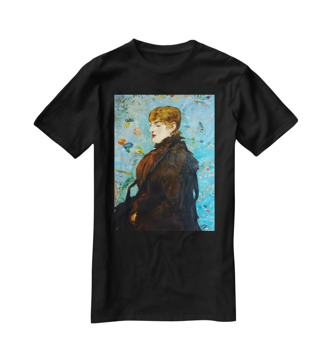 Portrait de MCry Laurent 1882 by Manet T-Shirt - Canvas Art Rocks - 1