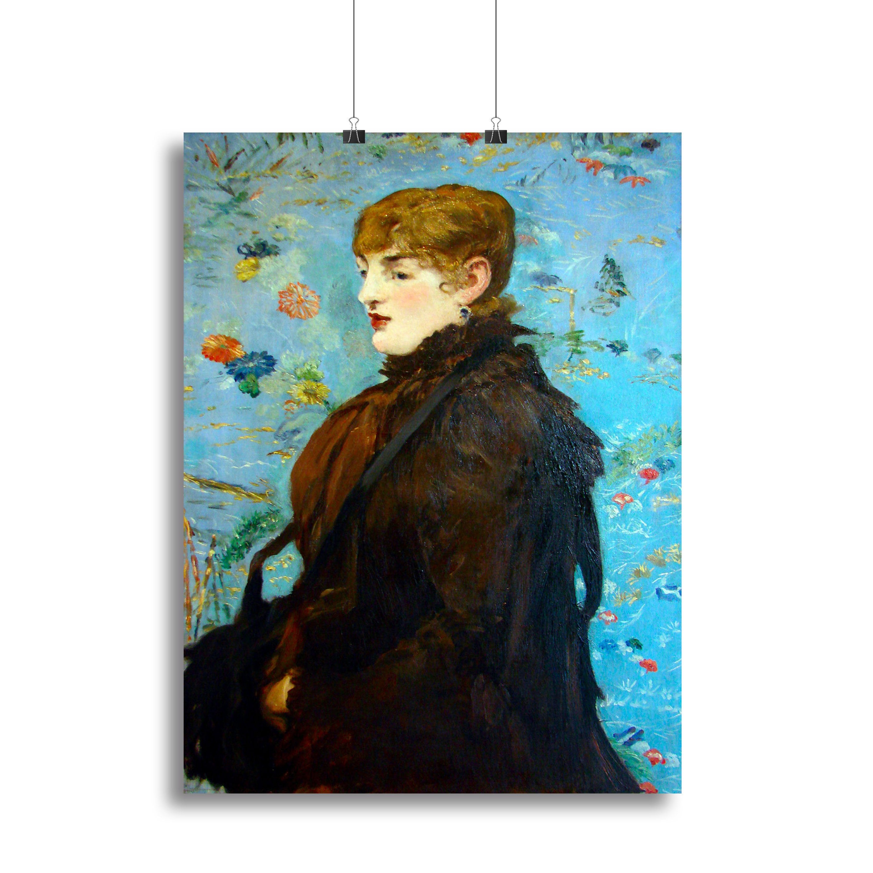 Portrait de MCry Laurent 1882 by Manet Canvas Print or Poster