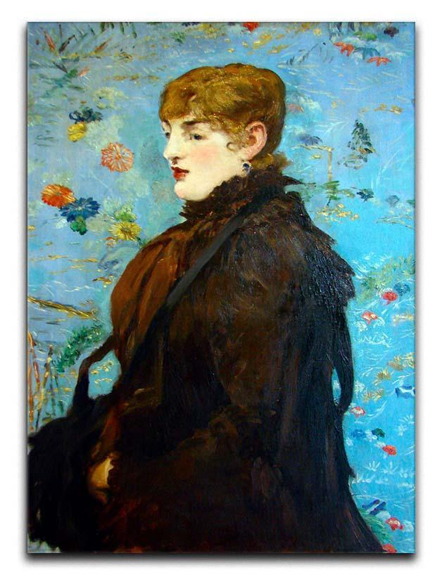 Portrait de MCry Laurent 1882 by Manet Canvas Print or Poster  - Canvas Art Rocks - 1