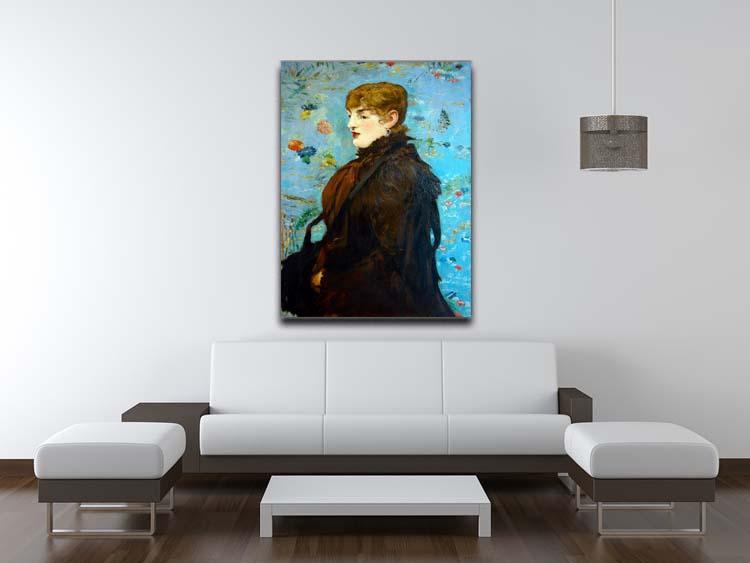 Portrait de MCry Laurent 1882 by Manet Canvas Print or Poster - Canvas Art Rocks - 4