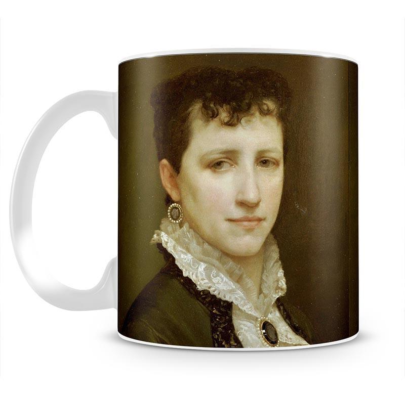 Portrait de Mademoiselle Elizabeth Gardner By Bouguereau Mug - Canvas Art Rocks - 2