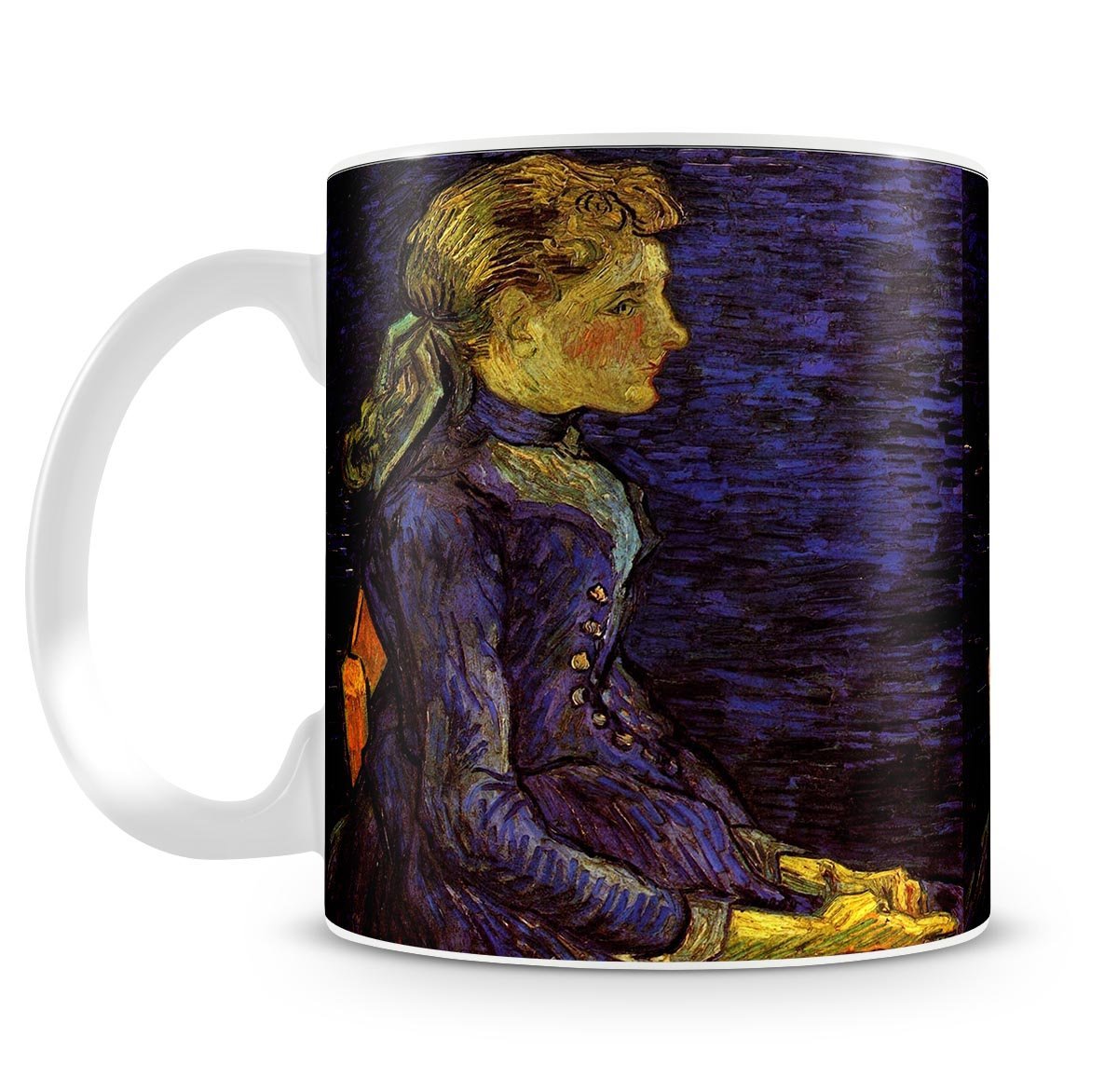 Portrait of Adeline Ravoux by Van Gogh Mug - Canvas Art Rocks - 4