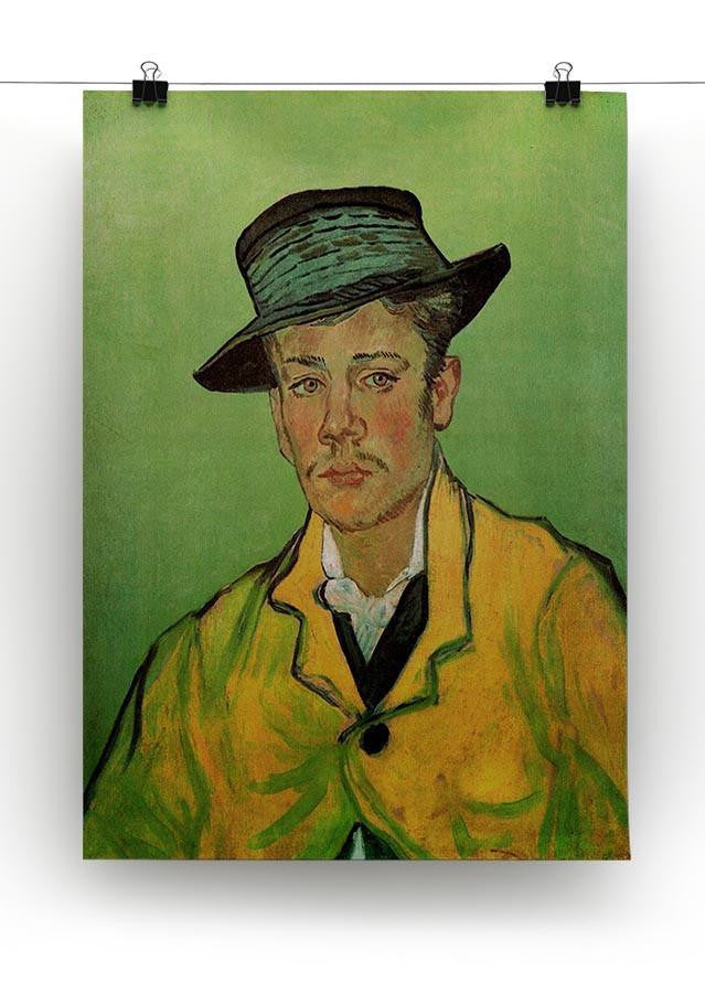 Portrait of Armand Roulin by Van Gogh Canvas Print & Poster - Canvas Art Rocks - 2