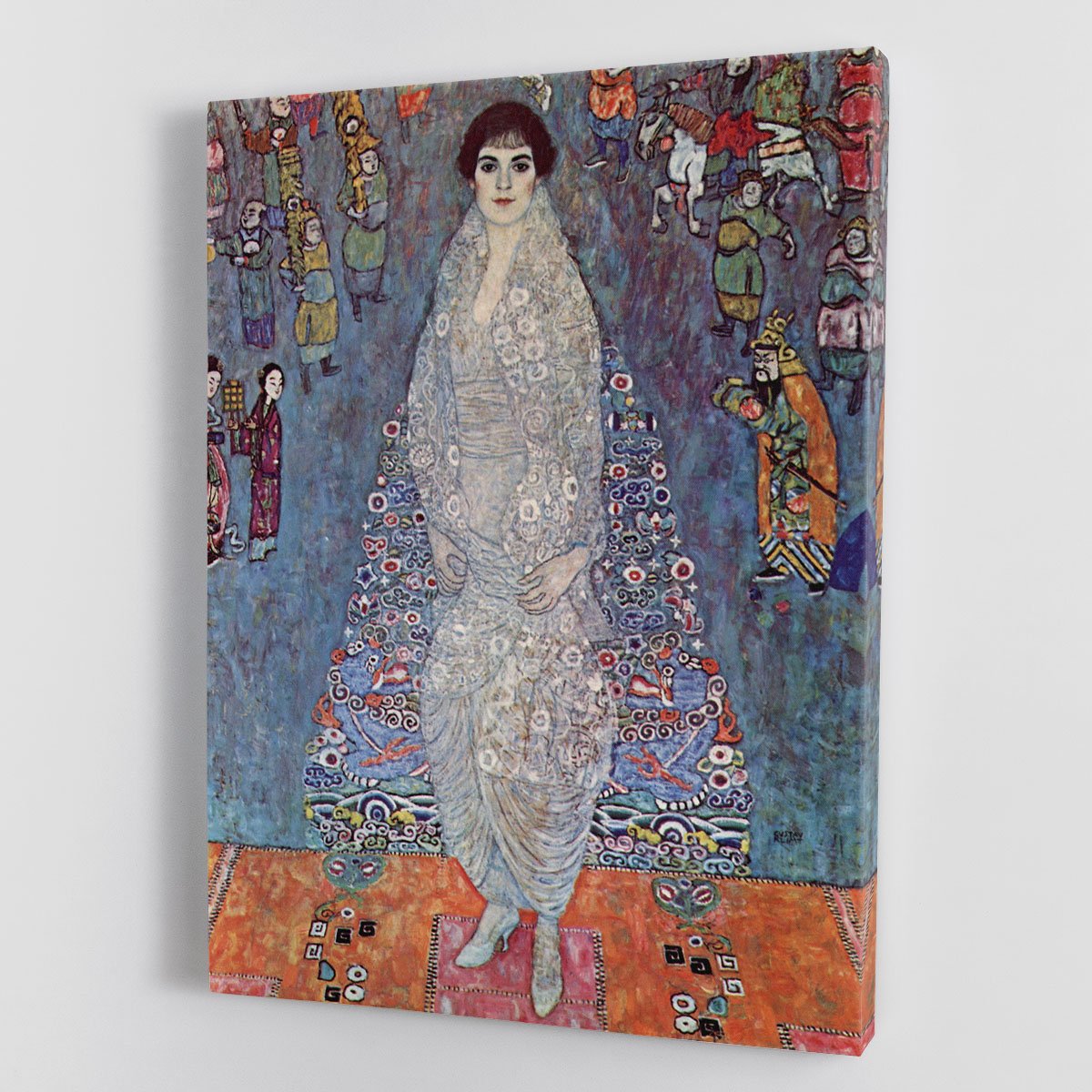 Portrait of Baroness Elisabeth Bachofen by Klimt Canvas Print or Poster